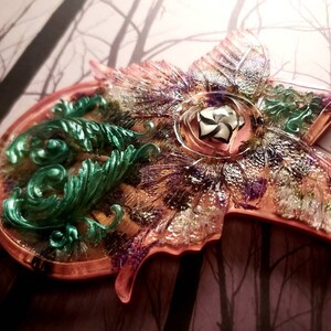 Butterfly Mystic Eye Resin Planchette