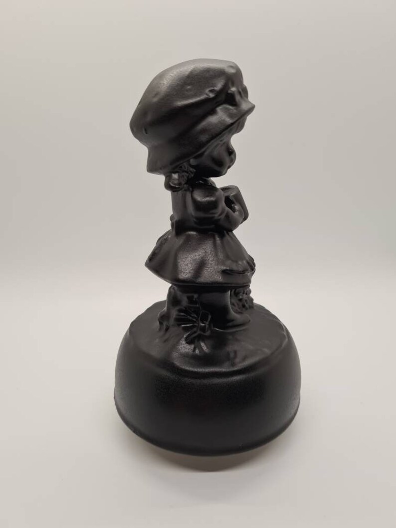 Gothic Spinning Music Box Girl Ghost Etsy