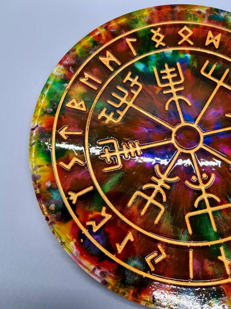 Resin Rune Decor Wall Hanging - Etsy