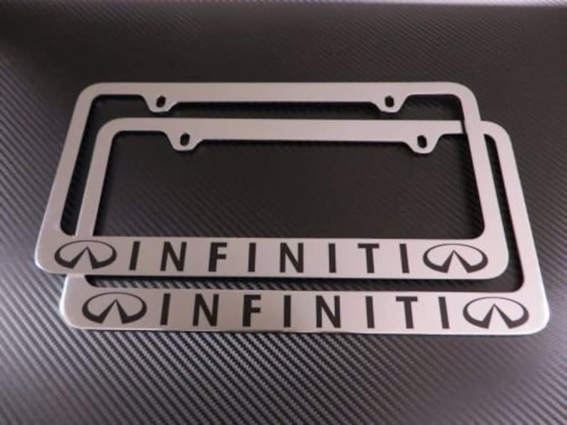 BATMAN LOGO Stainless Steel License Plate Frame Rust Free W// Bolt Caps