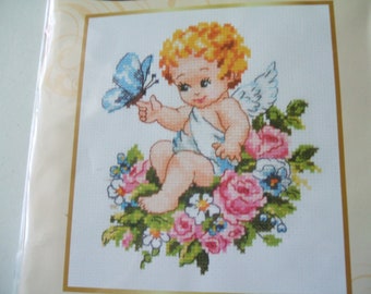 Cross stitch kit Wonderful Needle- Little  Angel Of Our Love