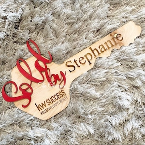 Realtor Closing Sign 3-dimensional, Real Estate, Closing Gift, Realtor Items, Real Estate Key, Home Buyer, Sold By Sign