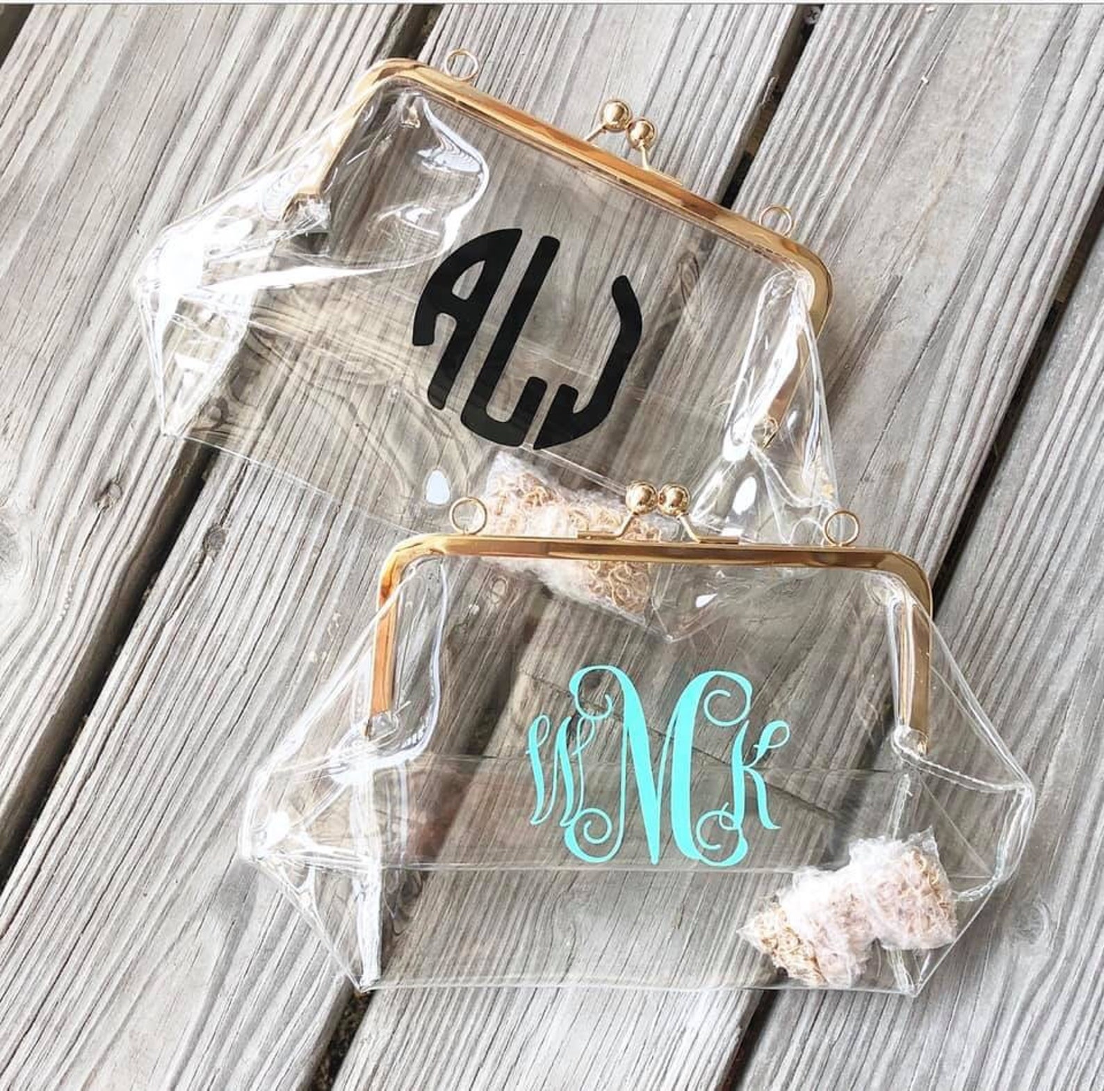 Personalized Clear Stadium Purses Etsy