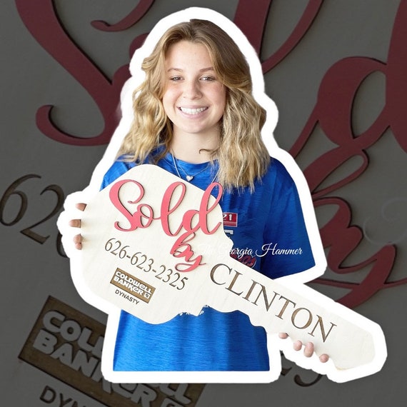 Realtor Closing Sign 3dimensional Real Estate Closing