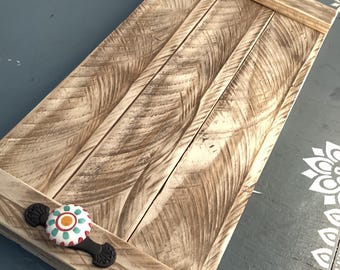 Rustic Pallet Wood Reclaimed Wood Serving Trays
