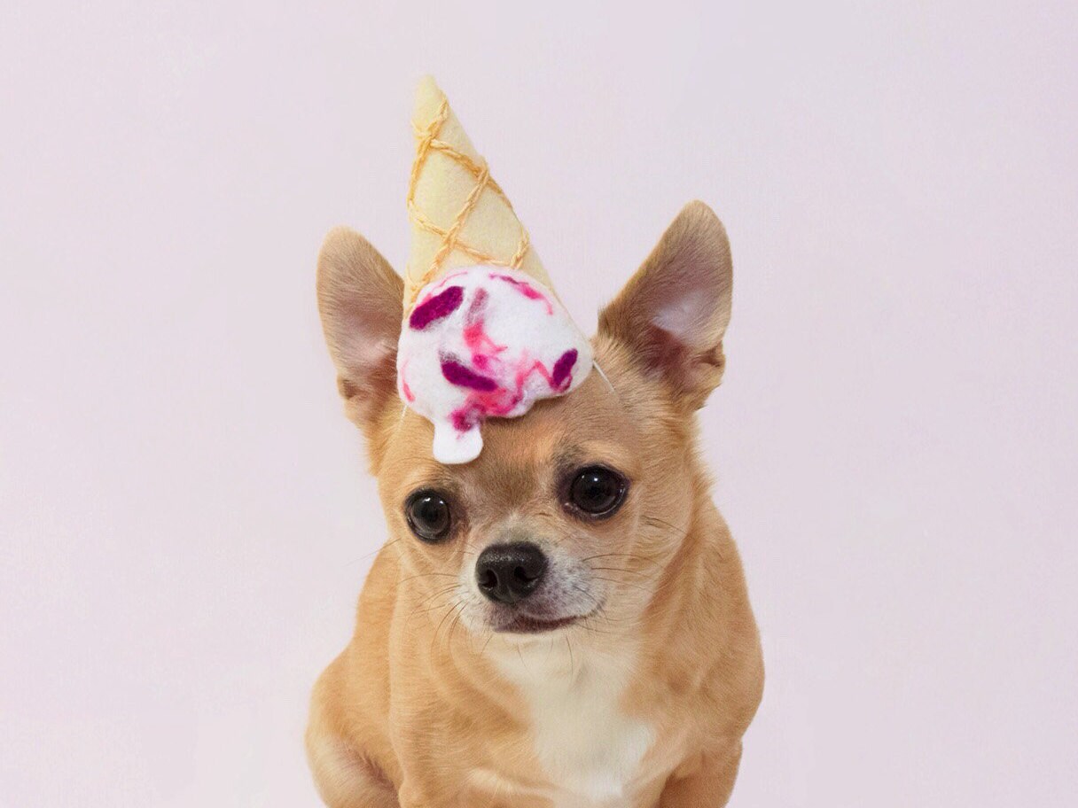 Berry Swirl Party Pooper Ice Cream Cone 