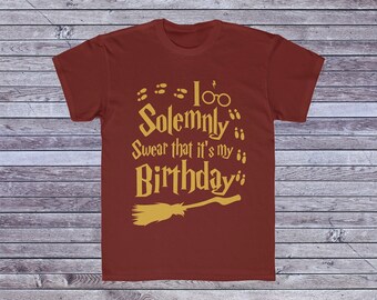 Download Harry potter birthday shirt | Etsy