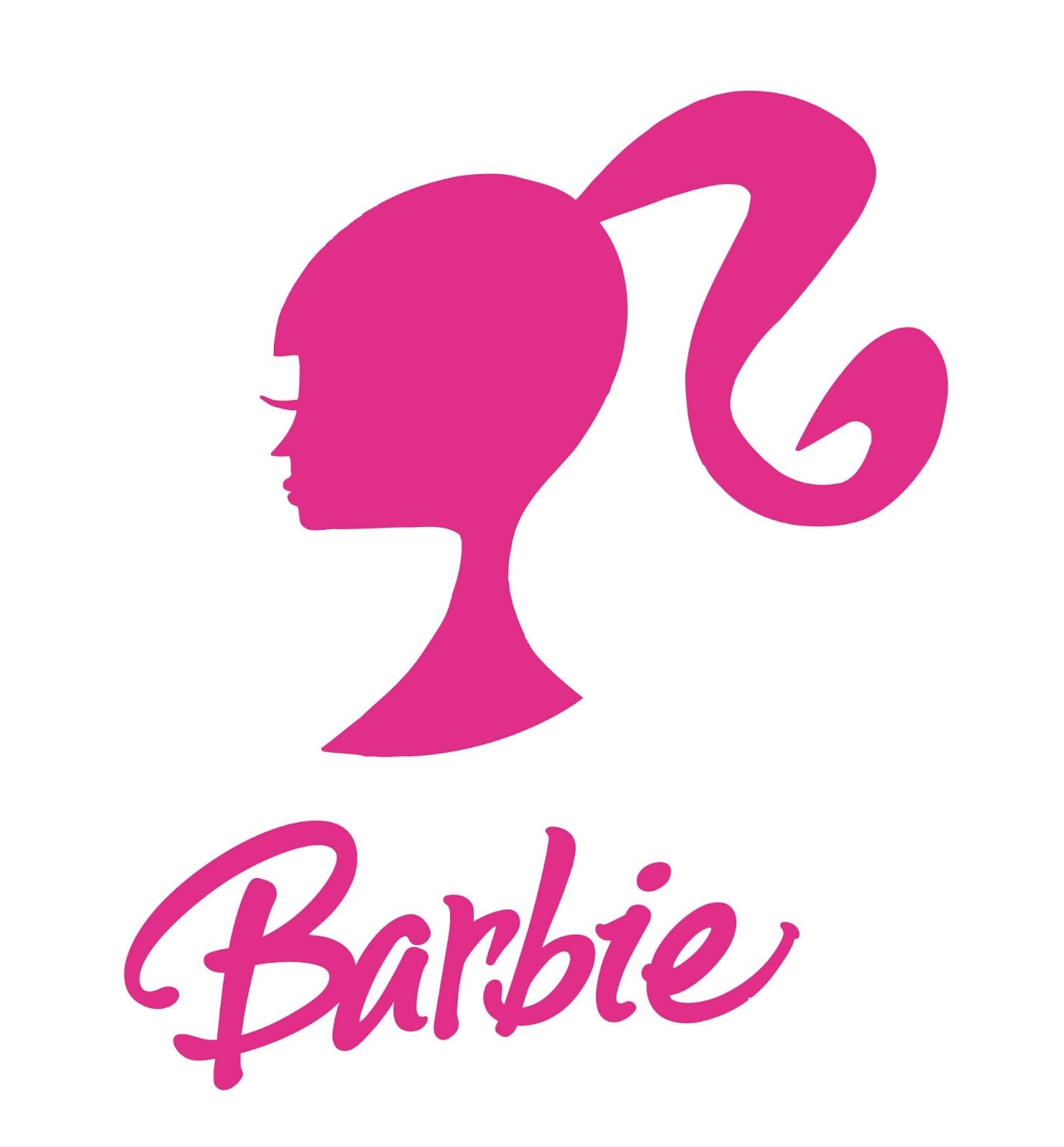 barbie logo fabric
