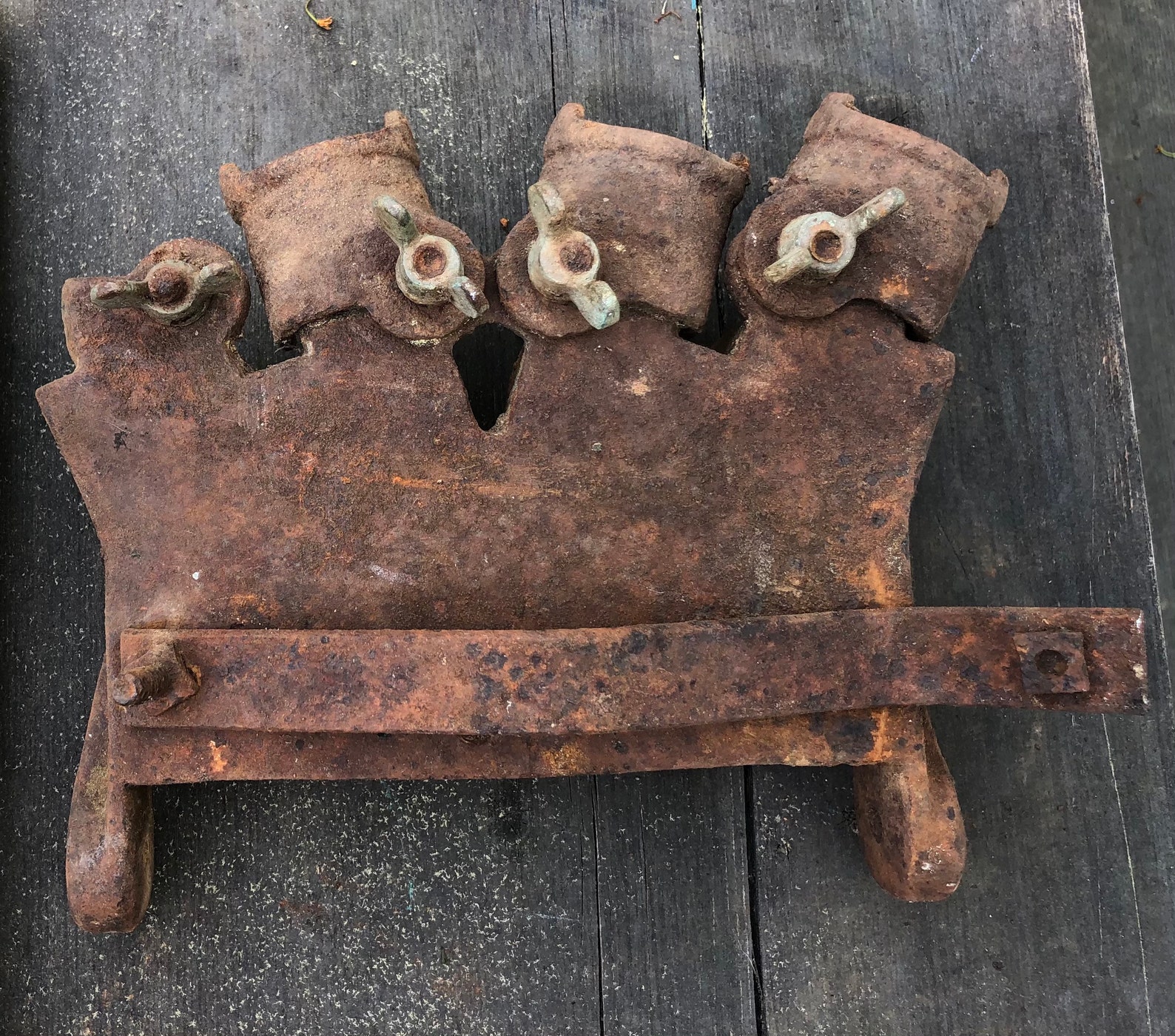 Rustic Metal Art Rusty Metal Equipment Machine Piece Etsy