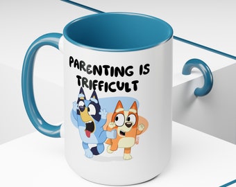 Parenting is Trifficult -  Coffee Mugs, 15oz