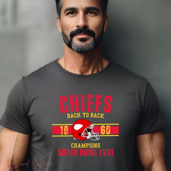 Chiefs Back to Back Champions - PNG - 1960 - Super Bowl LVIII