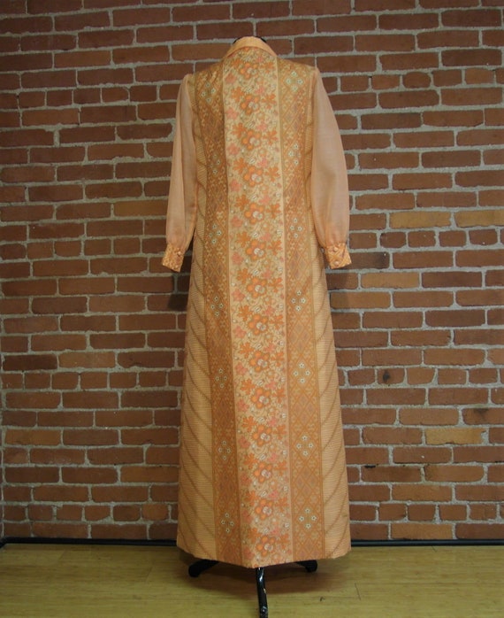 Vintage 1970s/70s Alfred Shaheen Hawaiian Maxi Dr… - image 5