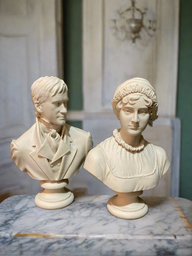 Mr. Darcy marble bust from the film 'Pride and Prejudice' image 3
