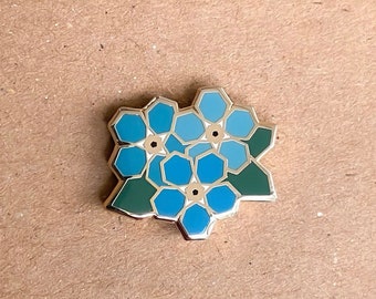 Forget Me Not Enamel Pin • enamel pins, forget me not, flower pin, cute pins, nature pin, wildflower pin, alaska pin