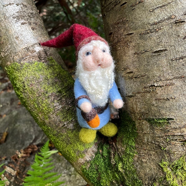 Wool Felt Gnome Etsy