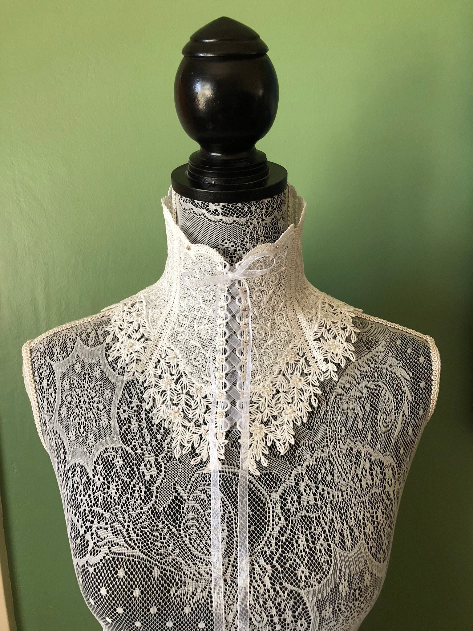 Exquisite Neck Corset, Weddings, Costumes, Victorian, Steampunk, Teen, Adult, Personalized