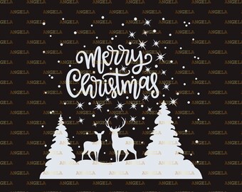 Download Winter Forest Svg Etsy