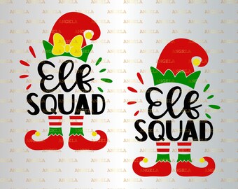 Download Elf Squad Svg Etsy PSD Mockup Templates