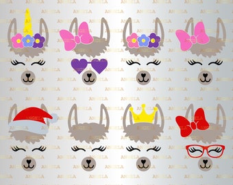 Download Llama Birthday Svg Etsy