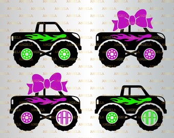 Free Free 64 Monster Truck Svg Etsy SVG PNG EPS DXF File