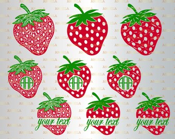 Download Strawberry Mandala Etsy