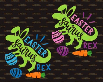 Download Easter Dinosaur Svg Etsy
