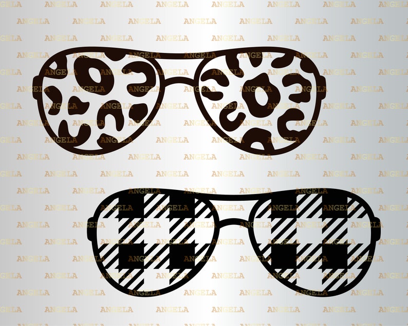 Download Plaid Sunglasses Beach Silhouette Png Eps Dxf Vinyl Decal Digital Cut File Leopard Sunglasses Aviators Svg Sunglasses Svg Bundle Shades Clip Art Art Collectibles