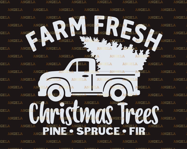 Download Christmas Truck Svg Farm Fresh Christmas Trees Svg Winter Holiday Silhouette Png Eps Dxf Vinyl Decal Digital Cut Files Christmas Sign Svg Clip Art Art Collectibles Mediacraft Ae