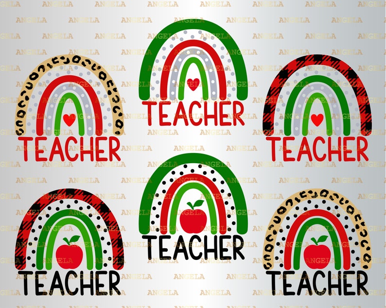 Free Free Teacher Rainbow Svg 549 SVG PNG EPS DXF File