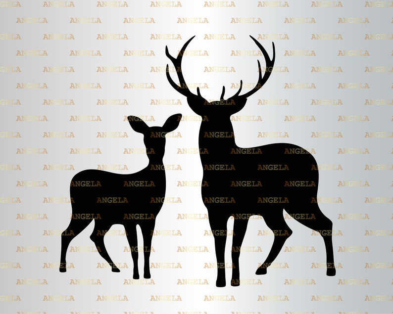 Download Buck Silhouette Png Eps Dxf Vinyl Decal Digital Cut Files Elk Doe Animal Plaid Reindeer Deer Family Svg Bundle Leopard Deer Svg Stag Clip Art Art Collectibles Delage Com Br