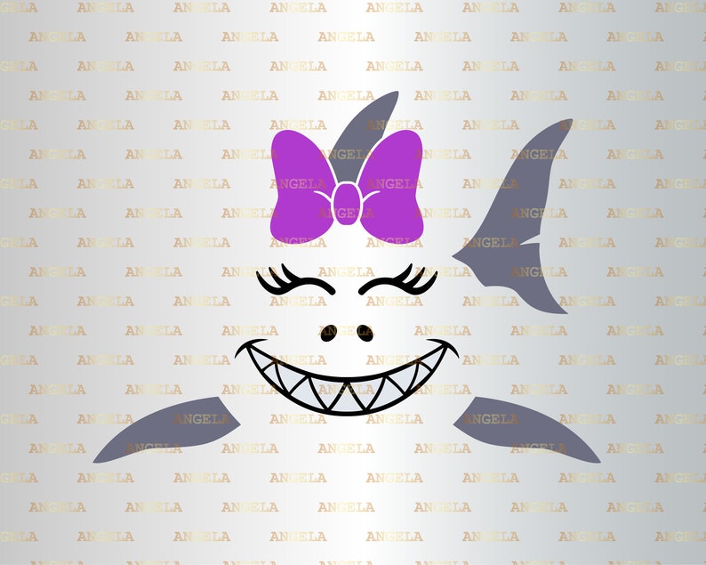Free Free 69 Baby Shark Bow Svg SVG PNG EPS DXF File
