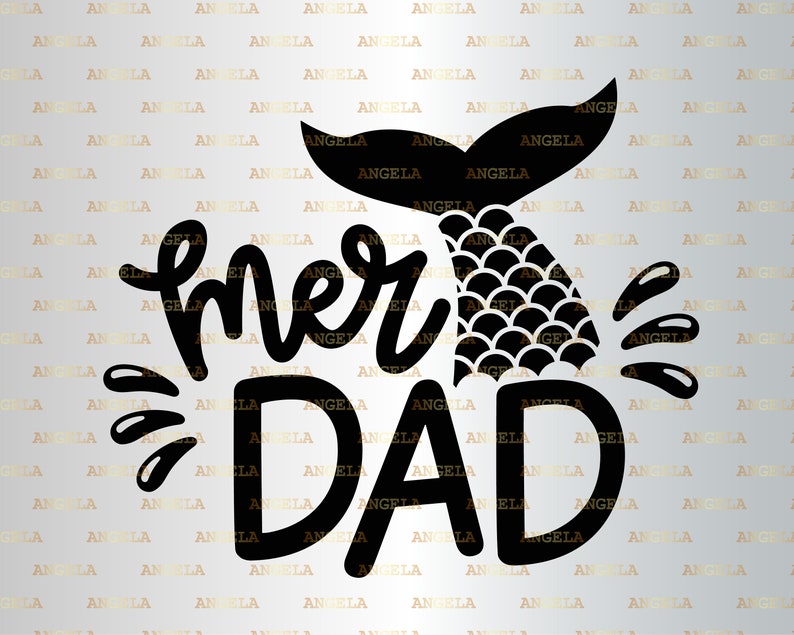 Download Mermaid SVG Mer Dad SVG Mermaid Dad Svg Mermaid Tail Svg ...