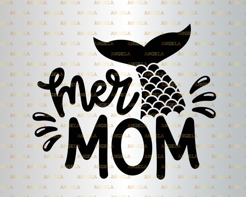 Free Free 204 Mermaid Mom Svg Free SVG PNG EPS DXF File