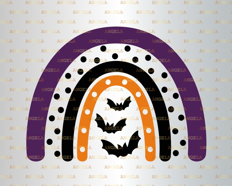 Download Halloween Rainbow Svg Jack O Lantern Rainbow Svg Leopard ...