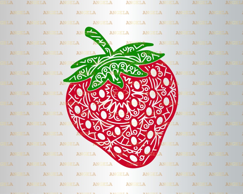 Download Strawberry Mandala Svg Strawberry Svg Zentangle Split Monogram Grunge Summer Silhouette Png Eps Dxf Vinyl Decal Digital Cut Files Bundle Clip Art Art Collectibles Tripod Ee