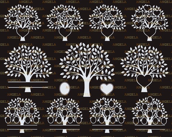 Download Family Tree Svg Bundle Tree Svg Ancestry Svg Last Name Svg Etsy