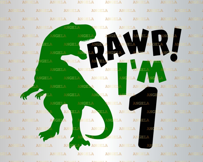 Download Clip Art 1st Birthday Dinosaur Svg Rawr I M One Svg Trex Funny Kids Silhouette Png Eps Dxf Vinyl Decal Digital Cut Files Birthday Svg T Rex Svg Art Collectibles