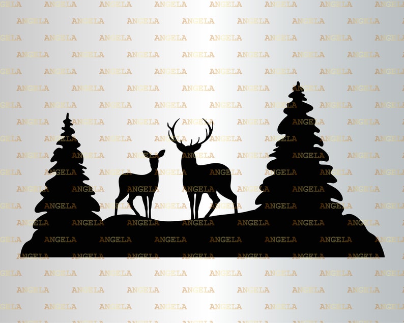 Free Free 263 Deer Family Svg SVG PNG EPS DXF File