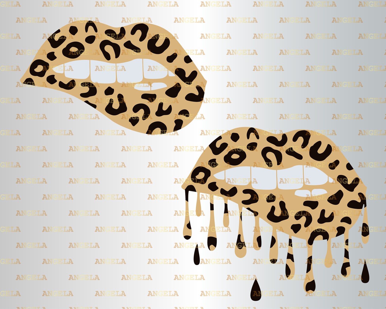 Free Free 282 Leopard Dripping Lips Svg Free SVG PNG EPS DXF File