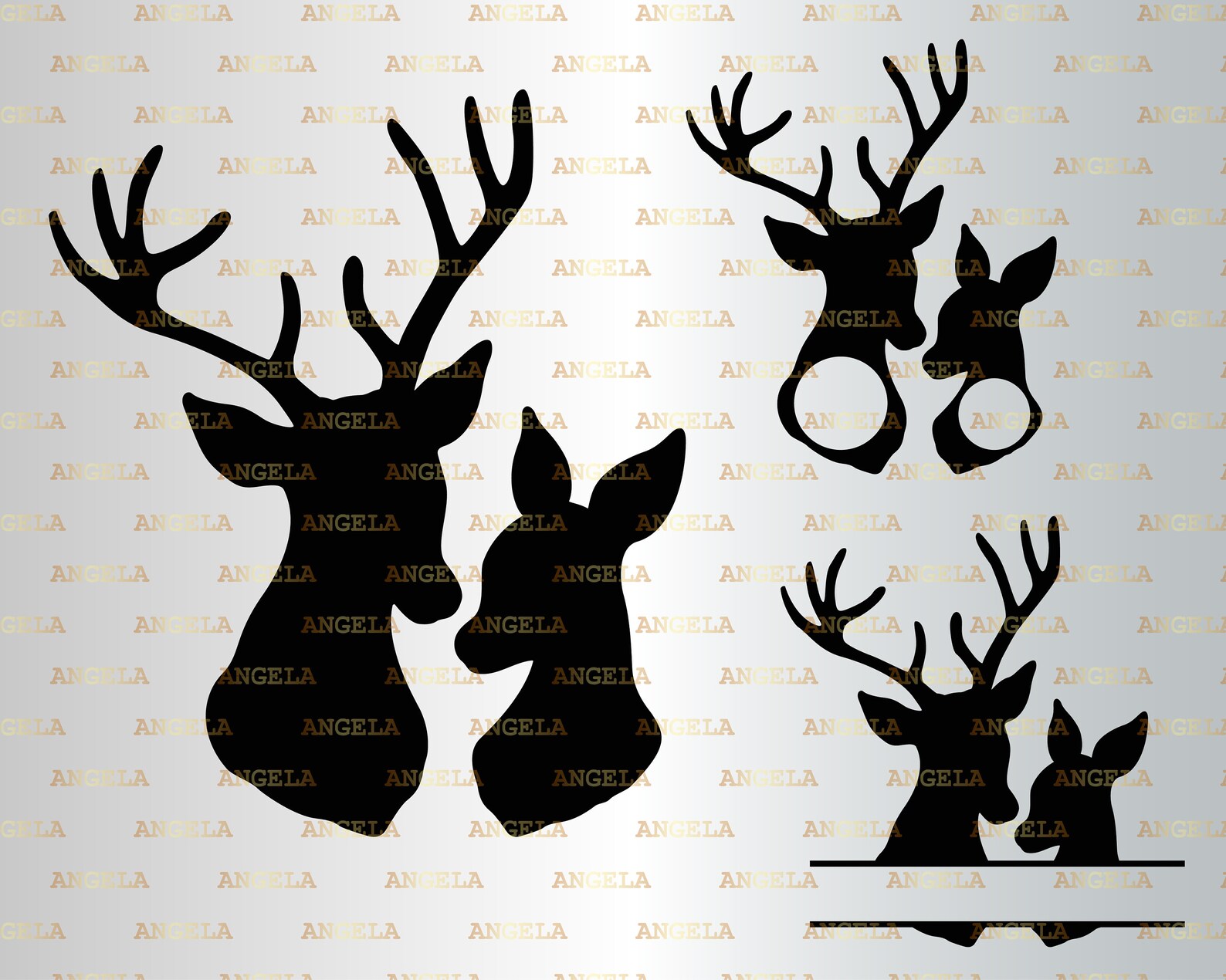 Free Free 151 Deer Family Svg SVG PNG EPS DXF File