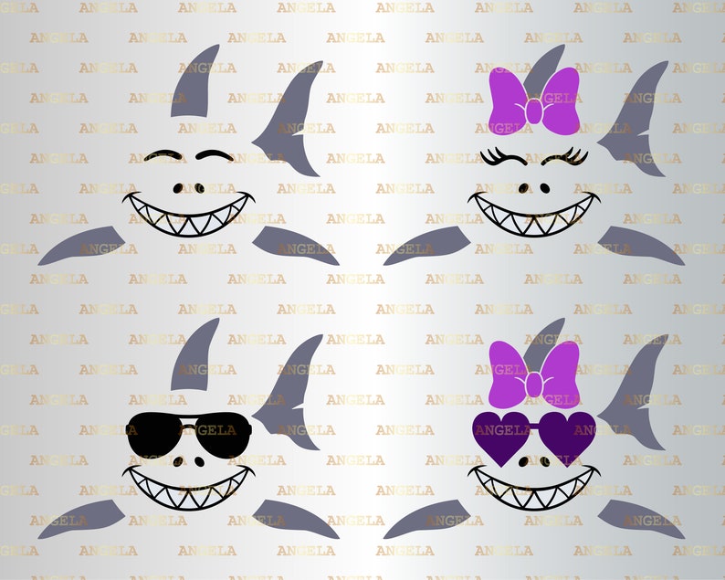 Free Free 341 Baby Shark With Bow Svg SVG PNG EPS DXF File