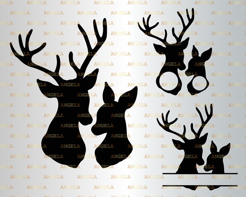 Free Free 170 Family Deer Svg SVG PNG EPS DXF File