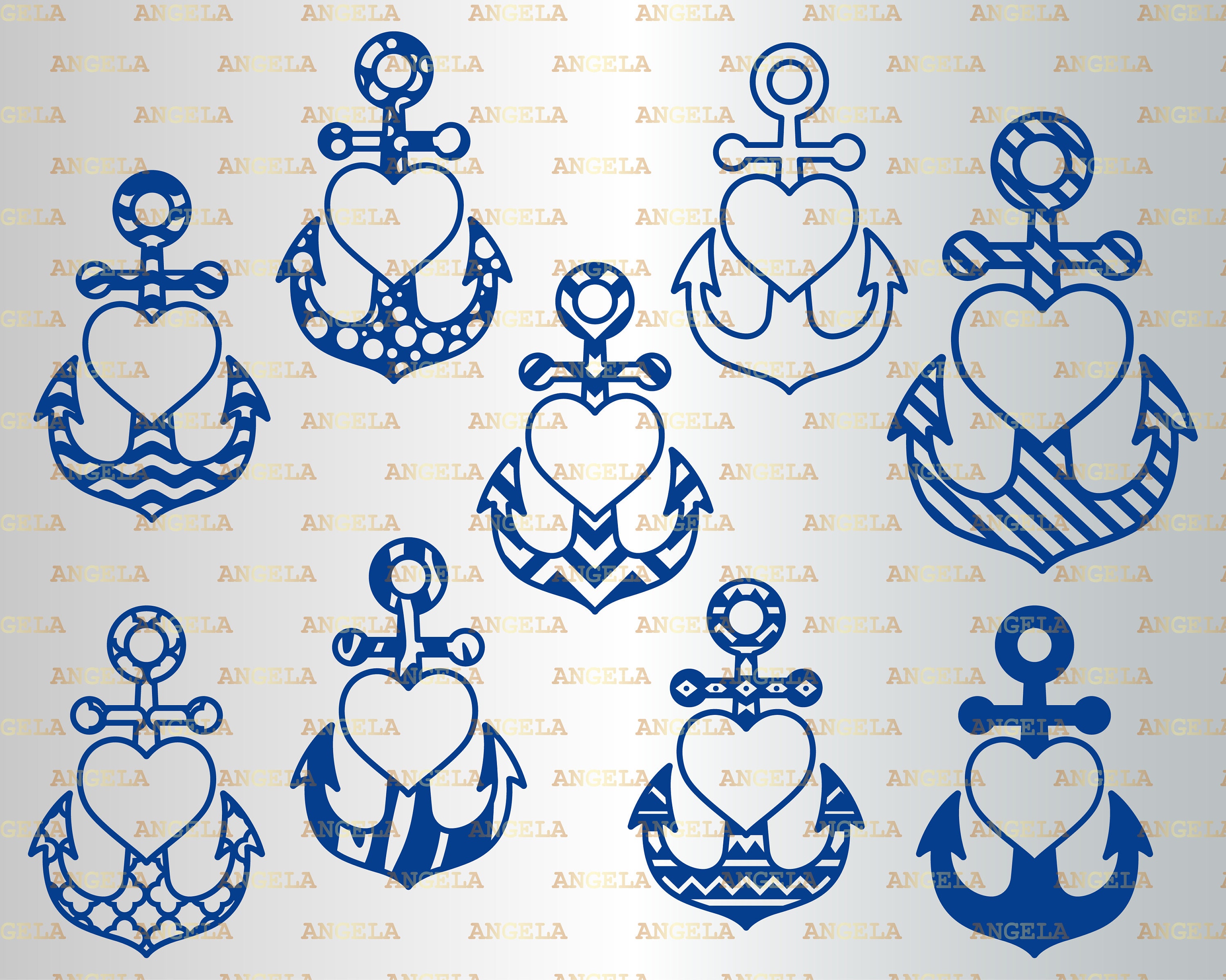 Anker SVG Maritime svg Anker svg Anker Kreis Monogramm Etsy Anker SVG Maritime svg Anker svg Anker Kreis Monogramm Etsy