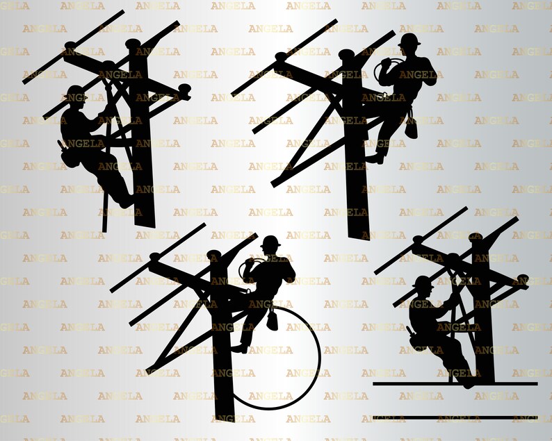Download Clip Art Father S Day Gift Lineman Svg Bundle Dad Life Silhouette Png Eps Dxf Vinyl Decal Digital Cut Files Electrician Svg Lineworker Voltage Art Collectibles