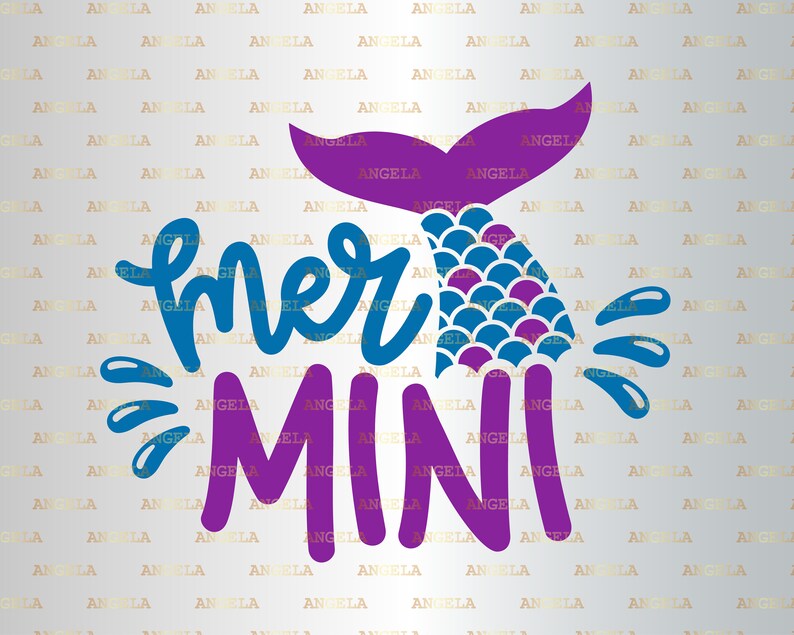 Download Clip Art Art Collectibles Mer Mini Svg Mermaid Svg Mer Mama Svg Mermaid Scales Mermama Mermaid Tail Mermini Silhouette Png Eps Dxf Vinyl Decal Digital Cut Files