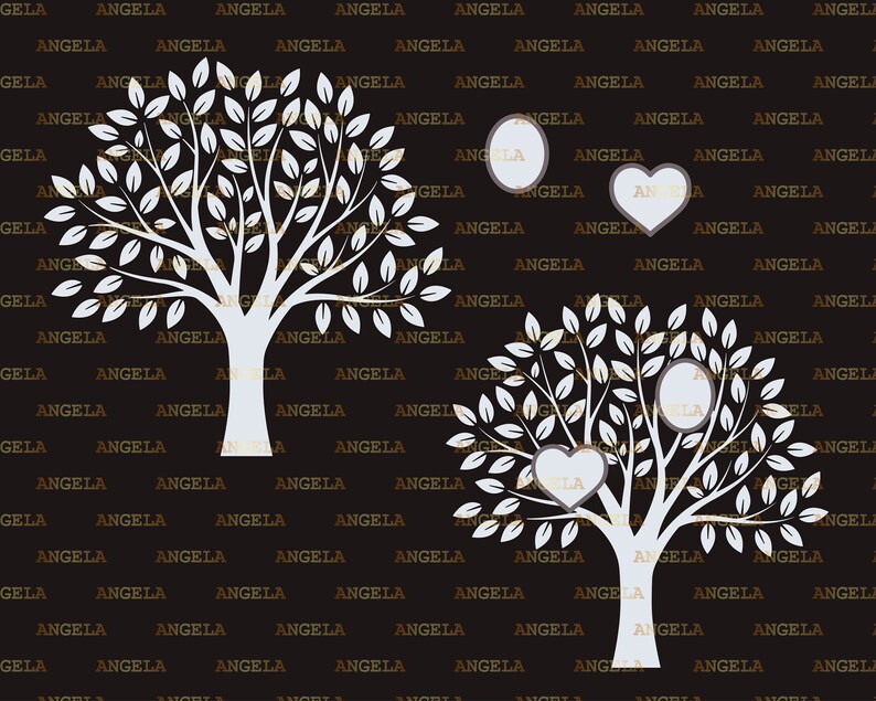 Download Family Silhouette Png Eps Dxf Vinyl Decal Digital Cut Files Ancestry Svg Family Tree Svg Bundle Last Name Svg Heart Monogram Tree Svg Clip Art Art Collectibles Seasonalliving Com
