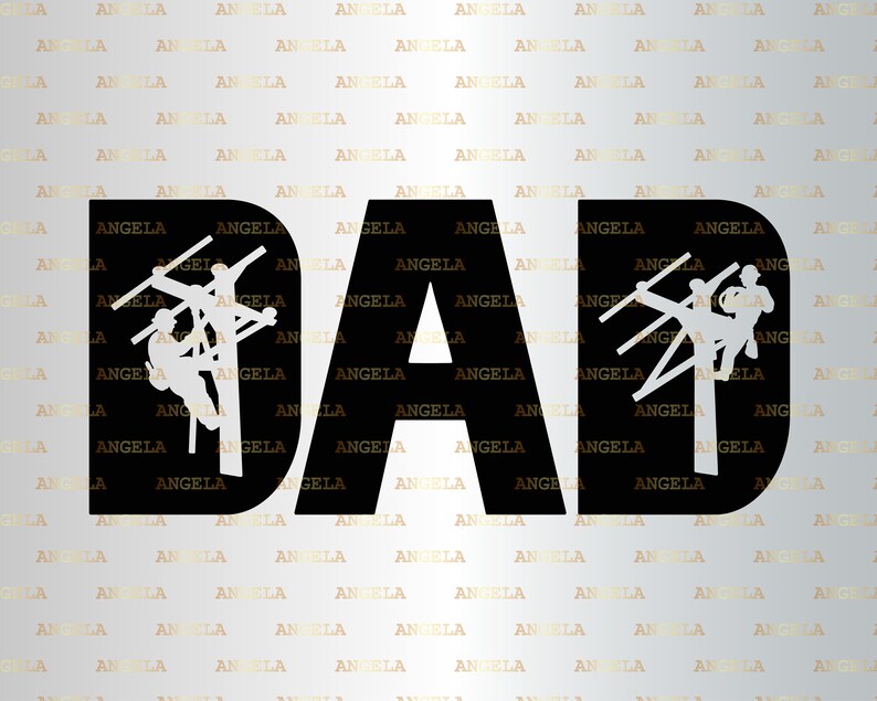 Download Art Collectibles Clip Art Father S Day Gift Electrician Svg Dad Life Silhouette Png Eps Dxf Vinyl Decal Digital Cut Files Voltage Lineman Svg Lineworker Dad Svg