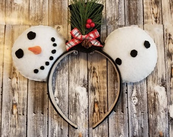 Snowman ears