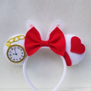 Wonderland White rabbit ears