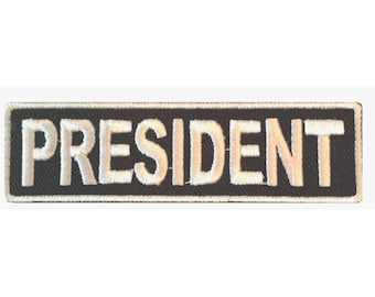 Club President Patch